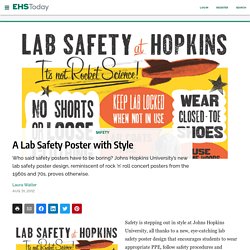 A Lab Safety Poster with Style
