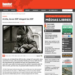 A Lille, les ex-SDF relogent les SDF