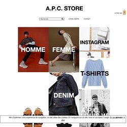 A.P.C. Store ⋅ Boutique Officielle