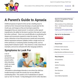 A Parents Guide to Apraxia