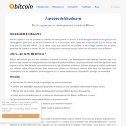 À propos de bitcoin.org