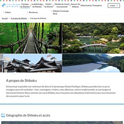 A propos de Shikoku｜Tourisme à Shikoku