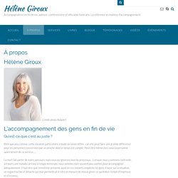 À propos – Hélène Giroux