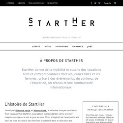 À propos – StartHer