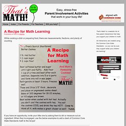 A Recipe for Math Learning