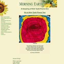 A Sampling of Kids' Earth Poems 1