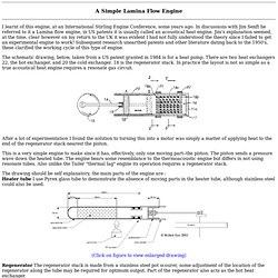 A Simple Lamina Flow Engine