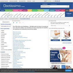 Doctissimo.fr (Encyclopédie médicale)