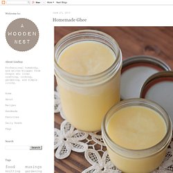 Homemade Ghee