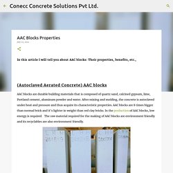 AAC Blocks Properties