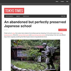 An abandoned but perfectly preserved Japanese school