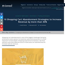 eCommerce Shopping Cart Abandonment Statistics & Strategies