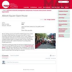 Abbott Square Open House