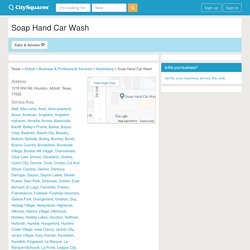 Soap Hand Car Wash - Abbott, Texas 77055 (23437754)