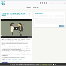 ABCine, l'app educativa tra illustrazioni e cinema.