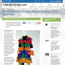 Brenda Abdullah Designs: Recycled, Reborn Thrift Store Finds