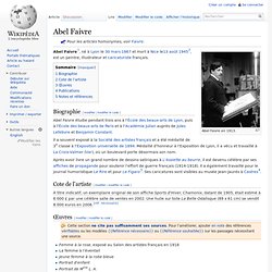 Abel Faivre
