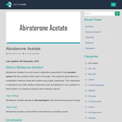 Abiraterone Acetate