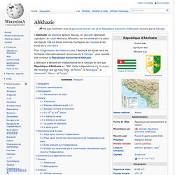 Abkhazie