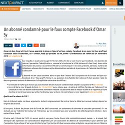 Un abonné condamné pour le faux compte Facebook d'Omar Sy