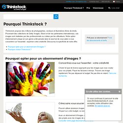 Abonnement photo : abonnement mensuel aux images libres de droits et clipart - Thinkstock France