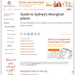 Guide to Sydney’s Aboriginal places - Creative Spirits
