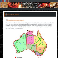 Aboriginal Sound Instruments - Aboriginal Australian Art & Culture