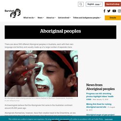 Aboriginal peoples
