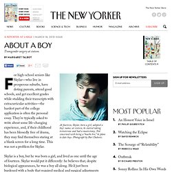 3) About a Boy - The New Yorker