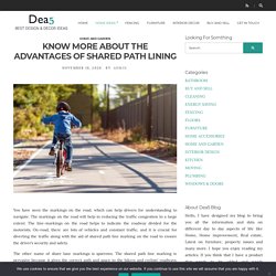 Advantages of Shared Path Marking by Colourcoat