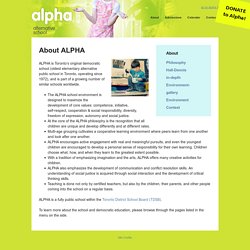 Alpha Alternative School