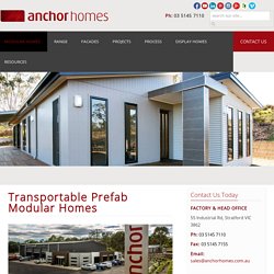 About Anchor Homes - Anchor Homes
