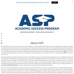 About ASP – ASP Dallas