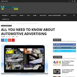All You Need to Know About Automotive Advertising