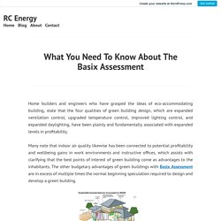 What You Need To Know About The Basix Assessment – RC Energy