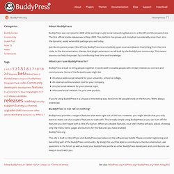 About BuddyPress