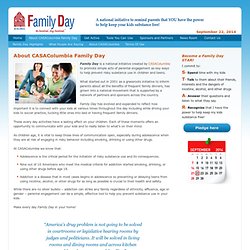 About Family Day : Family Day