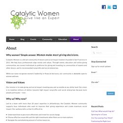 CATALYTIC WOMEN