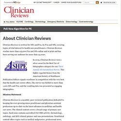 About Clinician Reviews