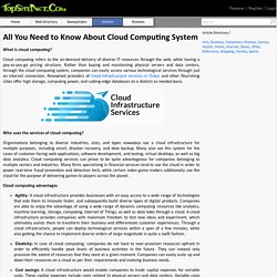 All You Need to Know About Cloud Computing System