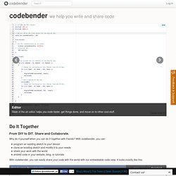 About codebender