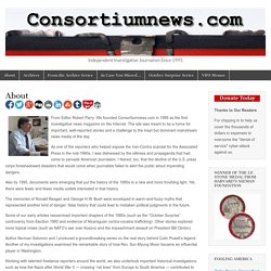 About – Consortiumnews