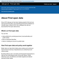 Data.gov.uk 2010