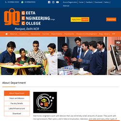 Best Engineering College in Delhi NCR - Geeta Engineering College