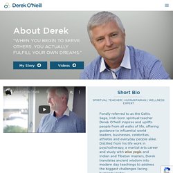 Inspirational Talks With Derek O'Neill