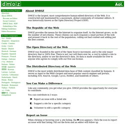 About DMOZ