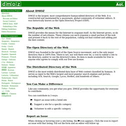 About the Open Directory Project