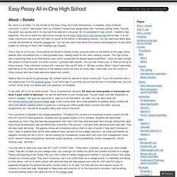 Easy Peasy All-in-One High School