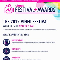 About the Festival on Vimeo