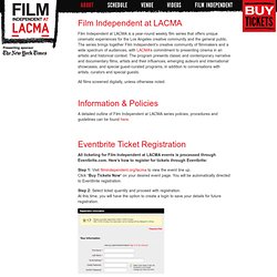 Film Independent at LACMA
